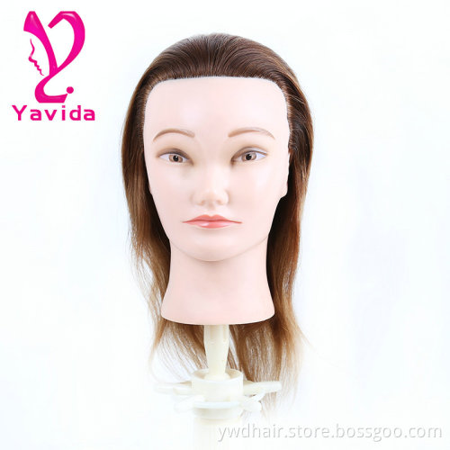 For Hairdresser Female Mannequin Head Manikin Head with hair abstract mannequin price